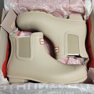 Hunter Women's Original Chelsea Boots in Light Natural